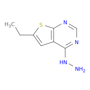 6-Ethyl-4-hydrazinylthieno[2,3-d]pyrimidine