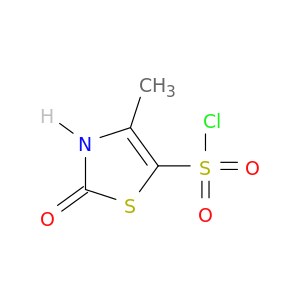 4-methyl-2-oxo-2,3-dihydro-1,3-thiazole-5-sulfonyl chloride