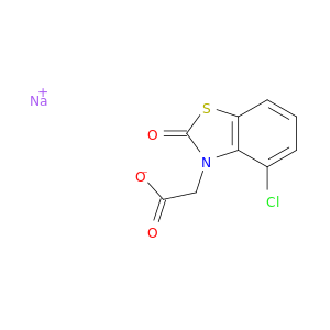 3(2H)-苯并噻唑酸,4-氯-2-氧代,钠盐(1：1)
