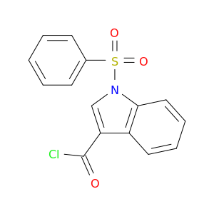 1-(苯基磺酰)-1H-吲哚-3-羰酰氯