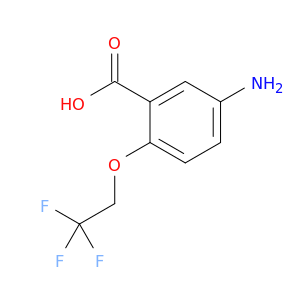 5-Amino-2-(2,2,2-trifluoroethoxy)benzoic Acid