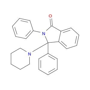 2,3-DIPHENYL-3-(PIPERIDIN-1-YL)-1-ISOINDOLINONE