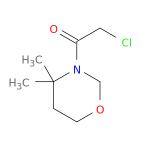 Ethanone,2-chloro-1-(dihydro-4,4-dimethyl-2H-1,3-oxazin-3(4H)-yl)-