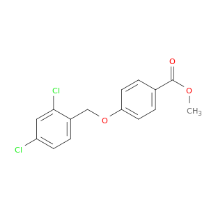 Benzoic acid, 4-[(2,4-dichlorophenyl)methoxy]-, methyl ester