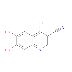 4-Chloro-6,7-dihydroxyquinoline-3-carbonitrile