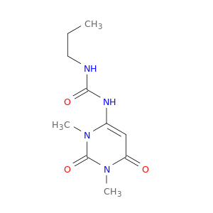 Urea,N-propyl-N'-(1,2,3,6-tetrahydro-1,3-dimethyl-2,6-dioxo-4-pyrimidinyl)-