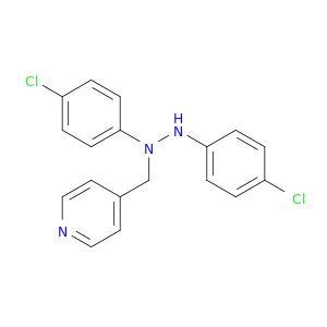 4-{[1,2-bis(4-chlorophenyl)hydrazinyl]methyl}pyridine
