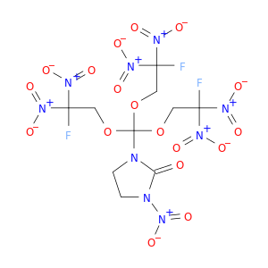 2-Imidazolidinone, 1-nitro-3-[tris(2-fluoro-2,2-dinitroethoxy)methyl]-