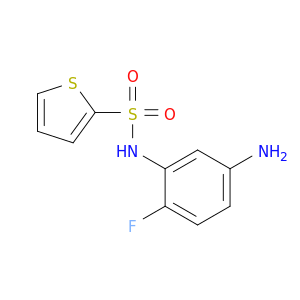 N-(5-Amino-2-fluorophenyl)thiophene-2-sulfonamide