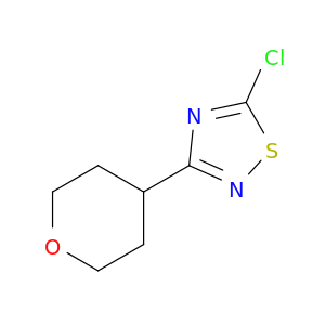 5-Chloro-3-(oxan-4-yl)-1,2,4-thiadiazole