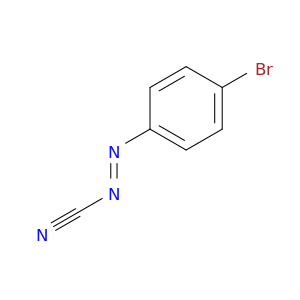 Diazenecarbonitrile, (4-bromophenyl)-, (E)-