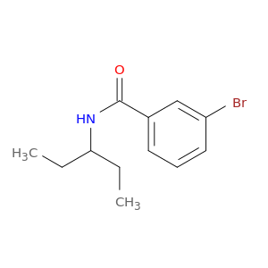 3-bromo-N-pentan-3-yl-benzamide