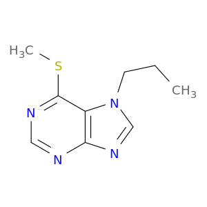 7H-Purine, 6-(methylthio)-7-propyl-