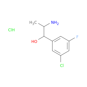 2-Amino-1-(3-chloro-5-fluorophenyl)propan-1-ol Hydrochloride