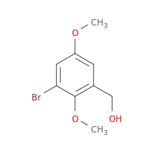 Benzenemethanol, 3-bromo-2,5-dimethoxy-
