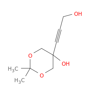 1,3-Dioxan-5-ol, 5-(3-hydroxy-1-propyn-1-yl)-2,2-dimethyl-