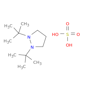 Pyrazolidine, 1,2-bis(1,1-dimethylethyl)-, sulfate (1:1)