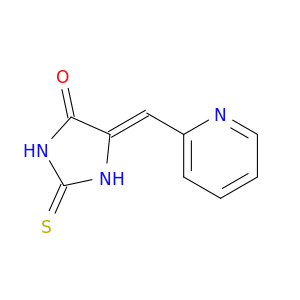 4-Imidazolidinone, 5-(2-pyridinylmethylene)-2-thioxo-, (5Z)-