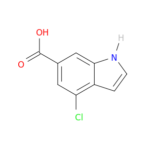 4-氯-1H-吲哚-6-羧酸