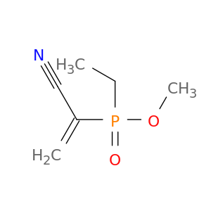 Phosphinic acid, (1-cyanoethenyl)ethyl-, methyl ester
