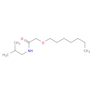 Acetamide, 2-(heptyloxy)-N-(2-methylpropyl)-