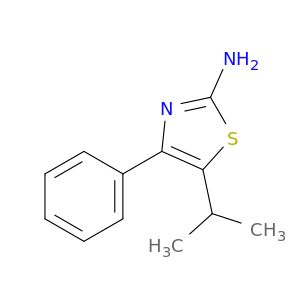 4-苯基-5-(丙烷-2-基)-1,3-噻唑-2-胺
