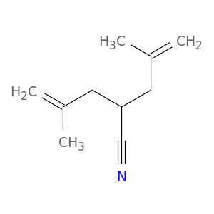4-Pentenenitrile, 4-methyl-2-(2-methyl-2-propenyl)-