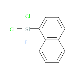 Silane, dichlorofluoro-1-naphthalenyl-