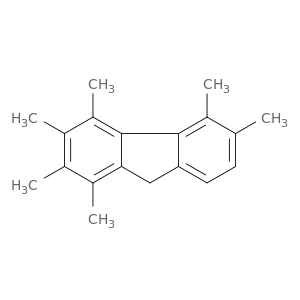 9H-Fluorene, hexamethyl-