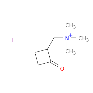 Cyclobutanemethanaminium, N,N,N-trimethyl-2-oxo-, iodide
