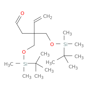 4-Pentenal, 3,3-bis[[[(1,1-dimethylethyl)dimethylsilyl]oxy]methyl]-