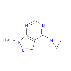 4-(aziridin-1-yl)-1-methyl-1h-pyrazolo[3,4-d]pyrimidine