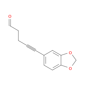 4-Pentynal, 5-(1,3-benzodioxol-5-yl)-