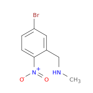[(5-bromo-2-nitrophenyl)methyl](methyl)amine