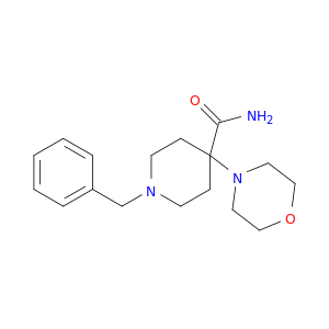 4-(4-吗啉基)-1-(苯基甲基)-4-哌啶羧酰胺