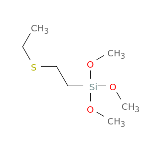 Silane, [2-(ethylthio)ethyl]trimethoxy-