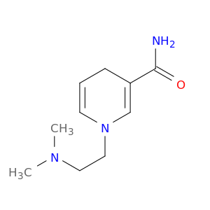 3-Pyridinecarboxamide, 1-[2-(dimethylamino)ethyl]-1,4-dihydro-