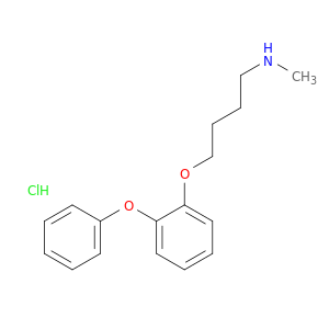1-Butanamine, N-methyl-4-(2-phenoxyphenoxy)-, hydrochloride