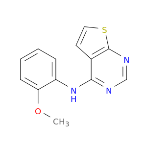 Thieno[2,3-d]pyrimidin-4-amine, N-(2-methoxyphenyl)-