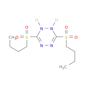 1,2,4,5-Tetrazine, 3,6-bis(butylsulfonyl)-1,2-dihydro-