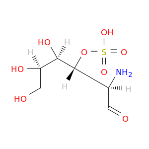 a-D-Glucopyranose,2-amino-2-deoxy-, 3-(hydrogen sulfate)