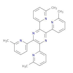 Pyrazine, tetrakis(6-methyl-2-pyridinyl)-