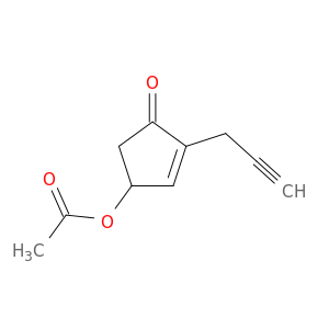 2-Cyclopenten-1-one, 4-(acetyloxy)-2-(2-propynyl)-