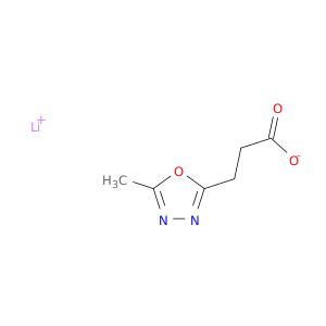 Lithium 3-(5-methyl-1,3,4-oxadiazol-2-yl)propanoate