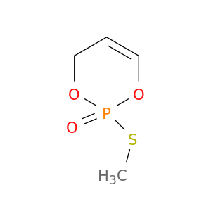 4H-1,3,2-Dioxaphosphorin, 2-(methylthio)-, 2-oxide