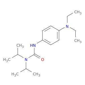 Urea, N'-[4-(diethylamino)phenyl]-N,N-bis(1-methylethyl)-
