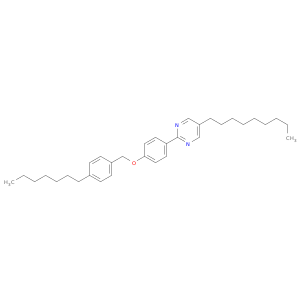 Pyrimidine, 2-[4-[(4-heptylphenyl)methoxy]phenyl]-5-nonyl-