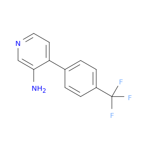 4-[4-(trifluoromethyl)phenyl]pyridin-3-amine