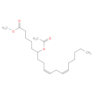 9,12-Octadecadienoic acid, 6-(acetyloxy)-, methyl ester, (Z,Z)-
