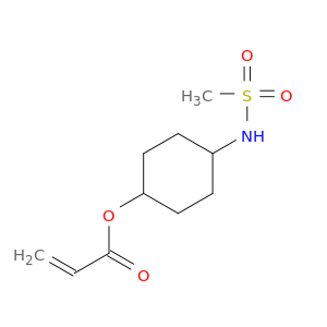 2-Propenoic acid, 4-[(methylsulfonyl)amino]cyclohexyl ester